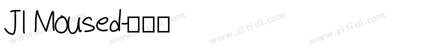 JI Moused字体转换